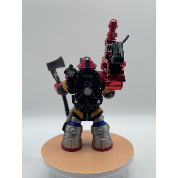Rescue Heroes Power Max Billy Blaze Firefighter Water Cannon & Axe Action Figure - Picture 4 of 10